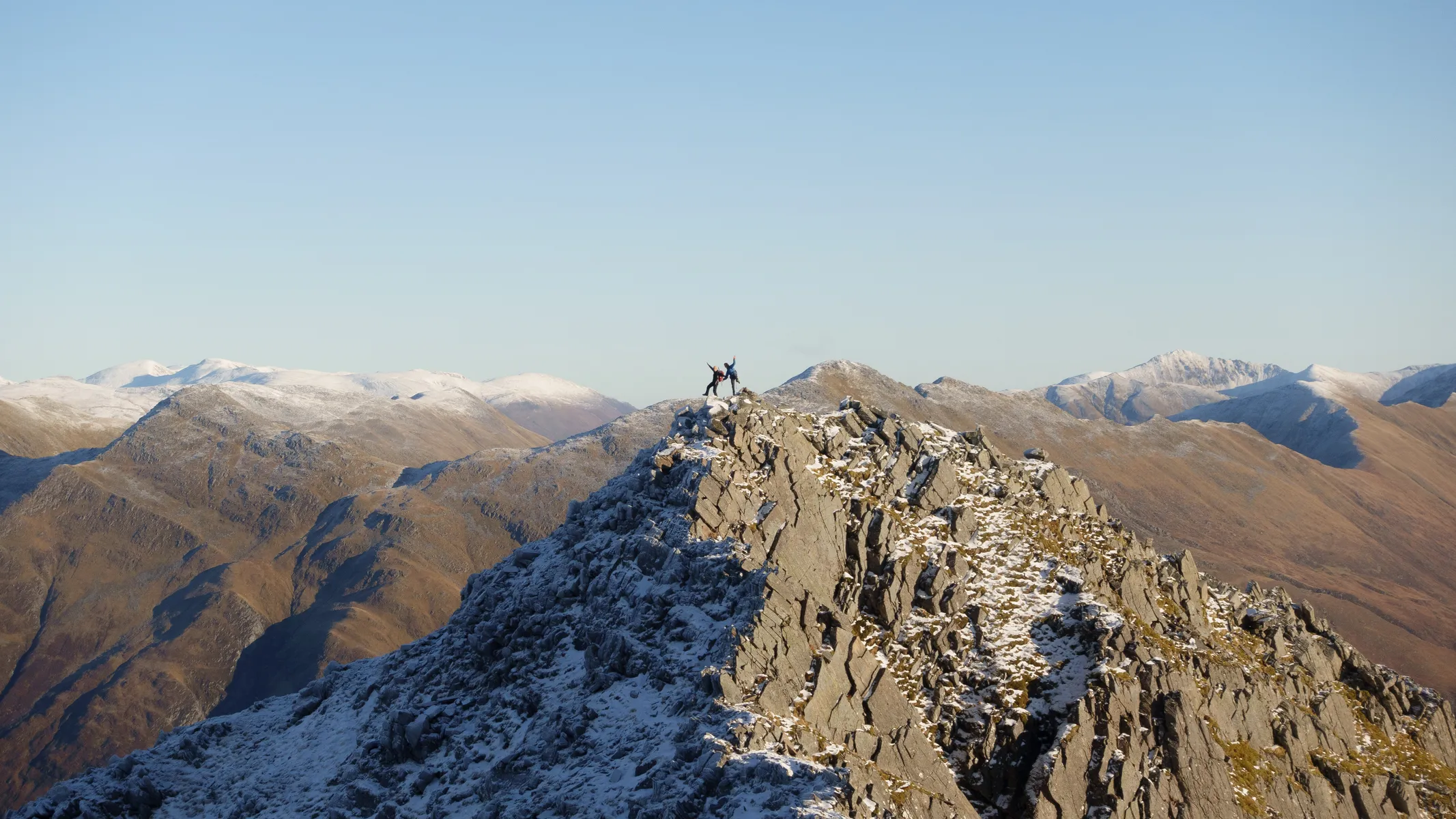Forcan Ridge - Kintail - Santi and Jenny - 2023
